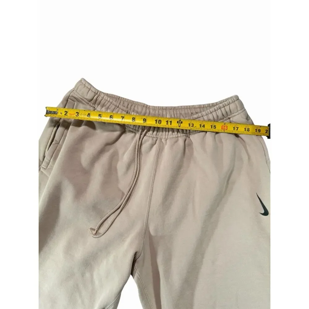 Nike x Billie Eilish Fleece Sweatpants Beige XL Joggers Swoosh Unisex